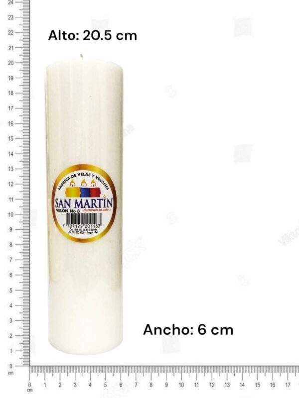 VELON SAN MARTIN # 8