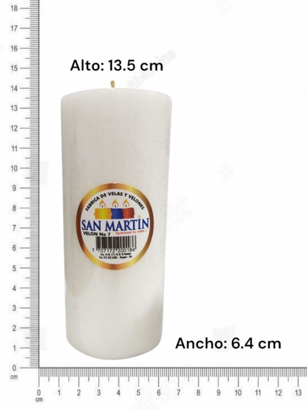 VELON SAN MARTIN # 7 LARGO