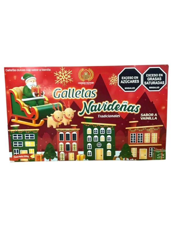 GALLETA NAVIDEÑA CAJA X 200 GRAMOS